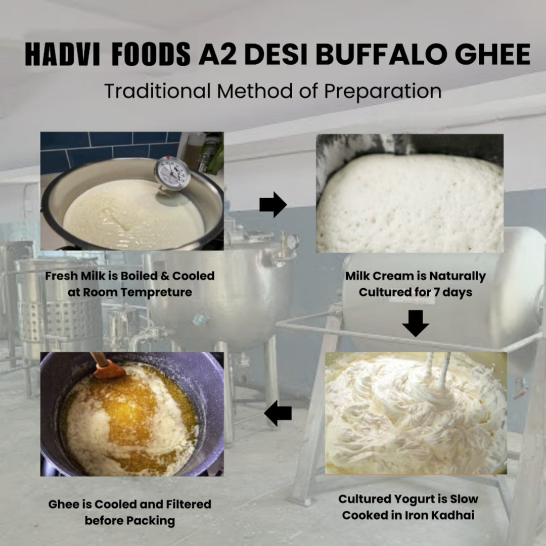 A2 Desi Buffalo Cultured Ghee