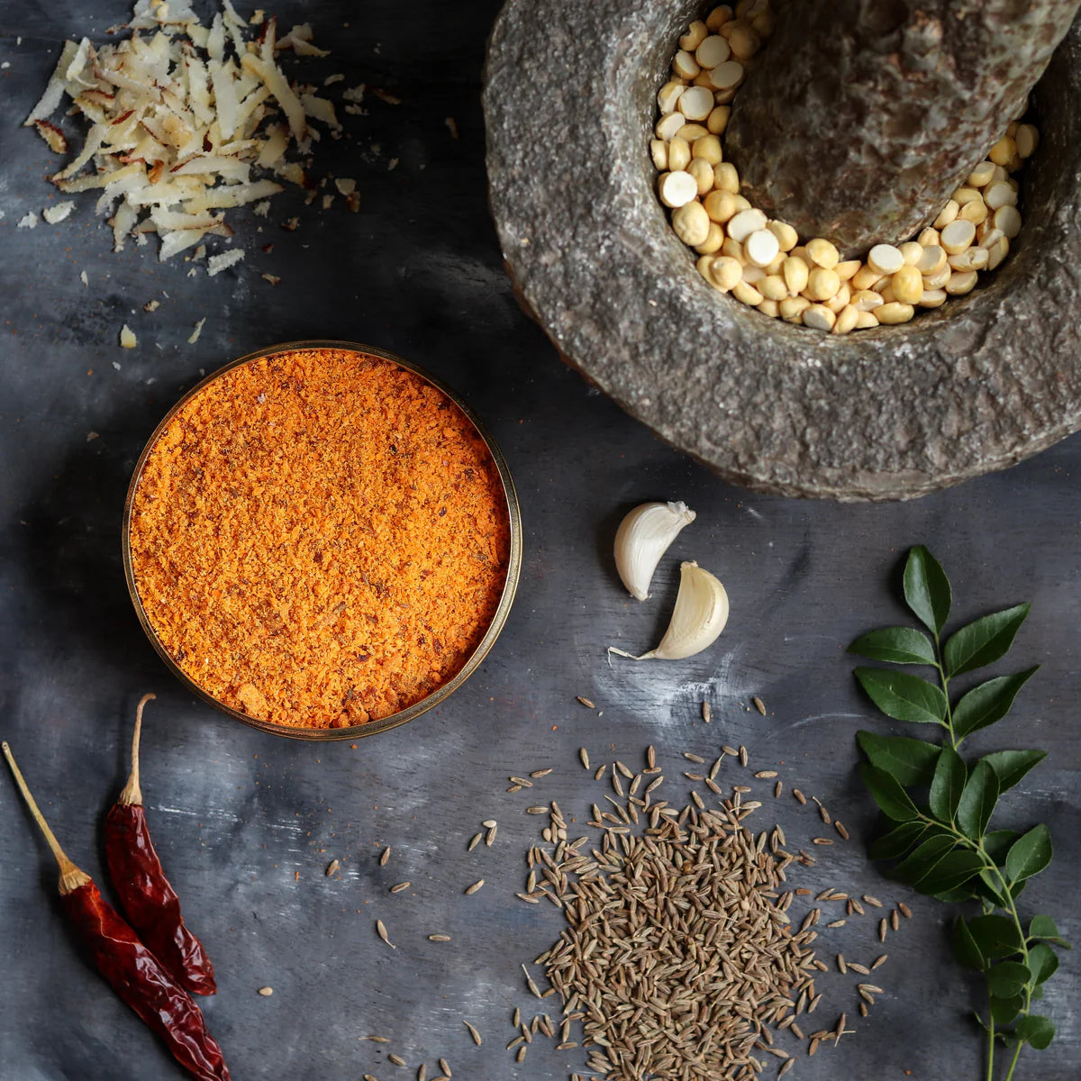 Putnala Podi (Roasted Bengal Gram Powder)