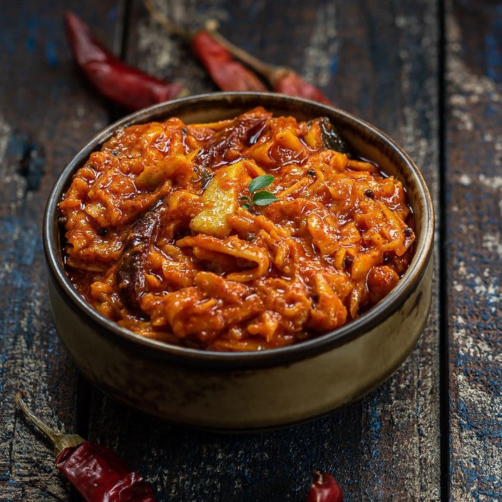 Grated Mango pickle (Mango turumu)