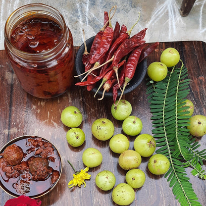 Amla Pickle (Usirikaya)