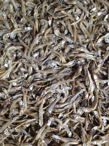 Dry  Nethallu Cleaned